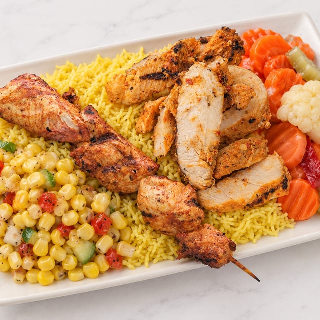 Grilled Chicken Combo.