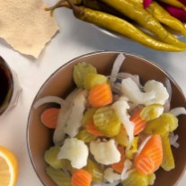Pickled Veggies.