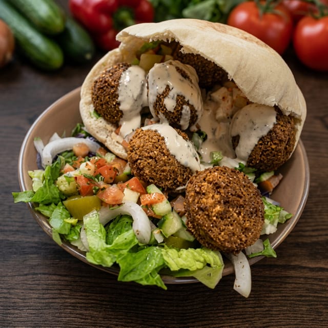 Falafel Pita.